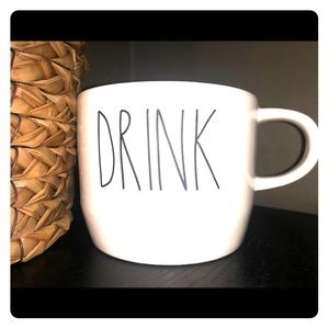 Rae Dunn DRINK Coffee Mug NEW
